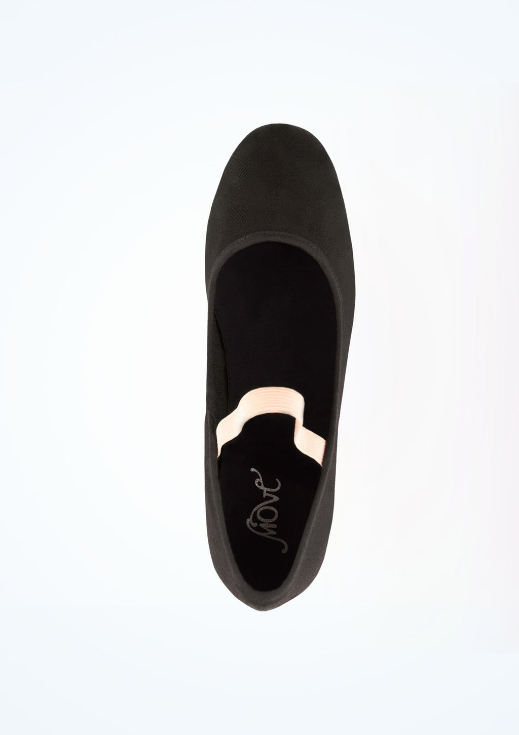 Move Dance Judy Canvas Character Shoe Low 1" - Black
